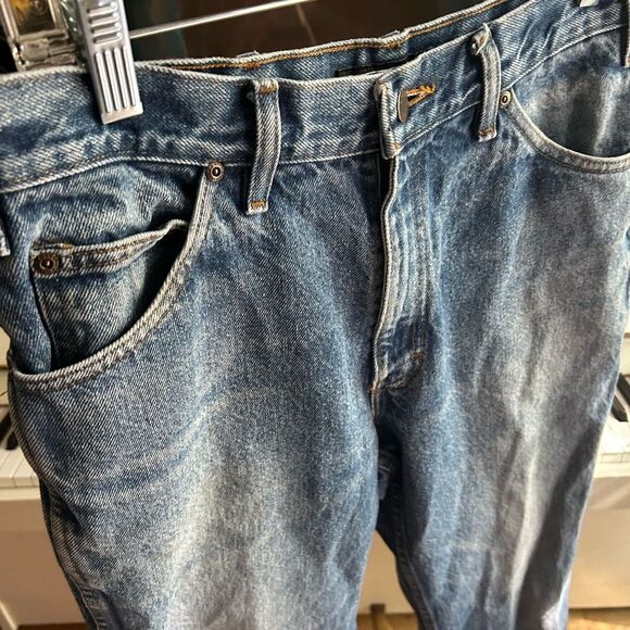 Dakota Vintage Classic Blue Bootcut Jeans for Men 33" X 30" - Picture 16 of 16